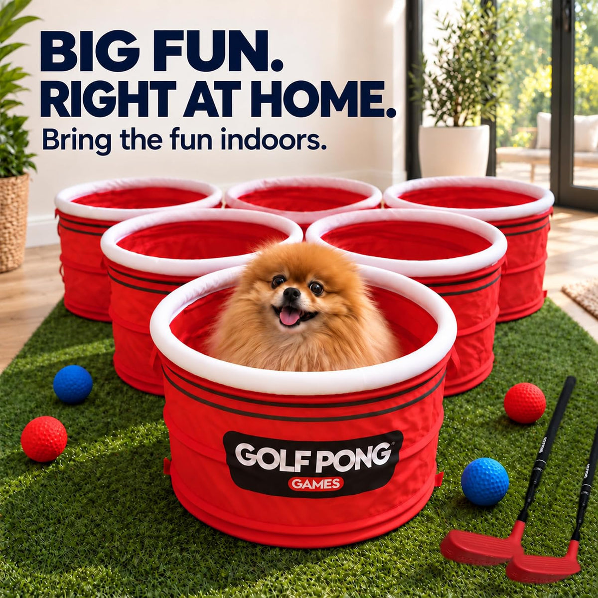 Golf Pong Buckets