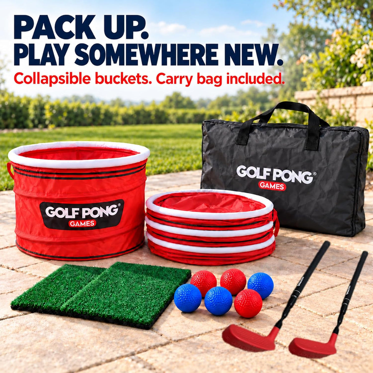 Golf Pong Buckets
