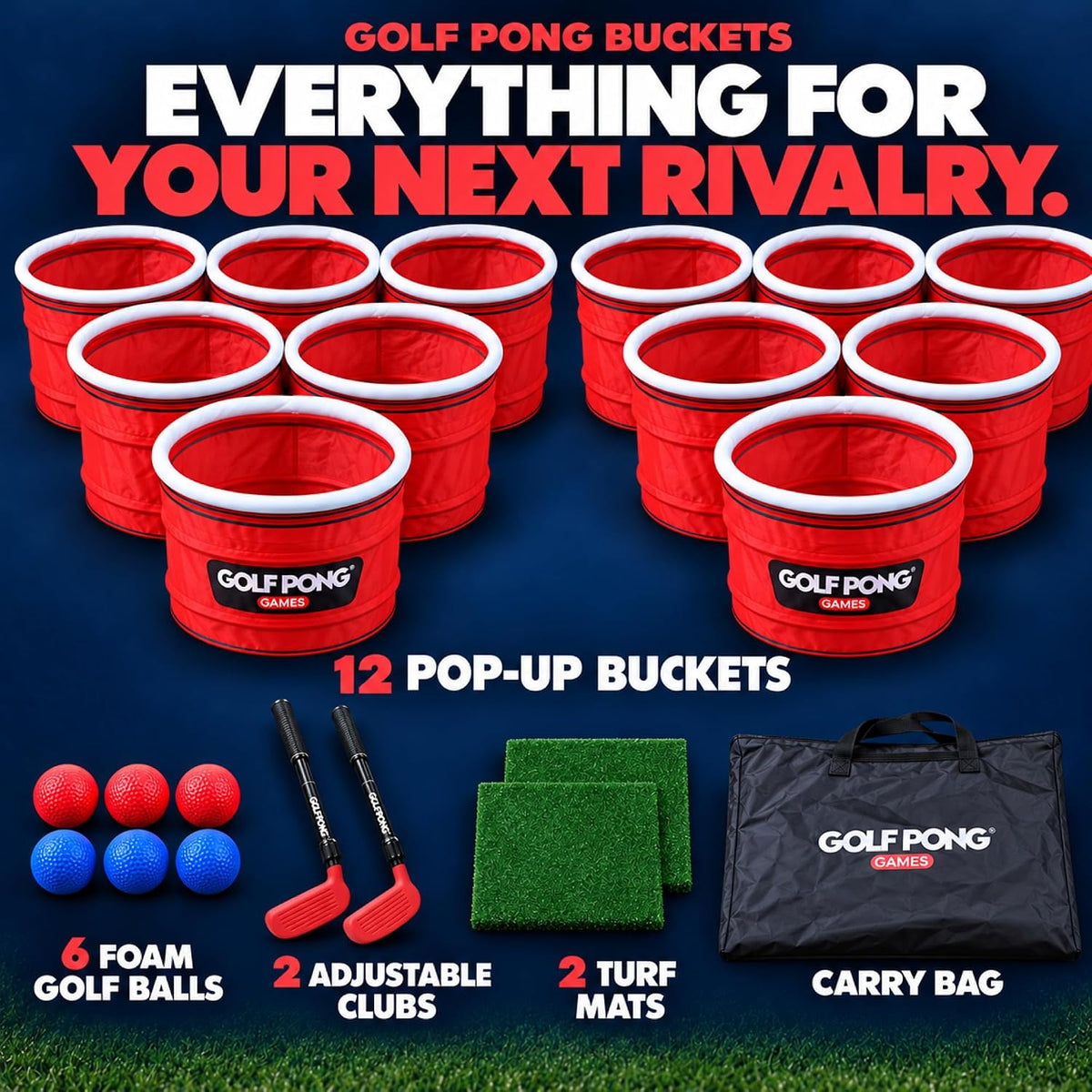 Golf Pong Buckets